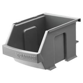 UPC 883049461724 product image for Gladiator Smoke Plastic Small Item Bins (3-Piece) | upcitemdb.com