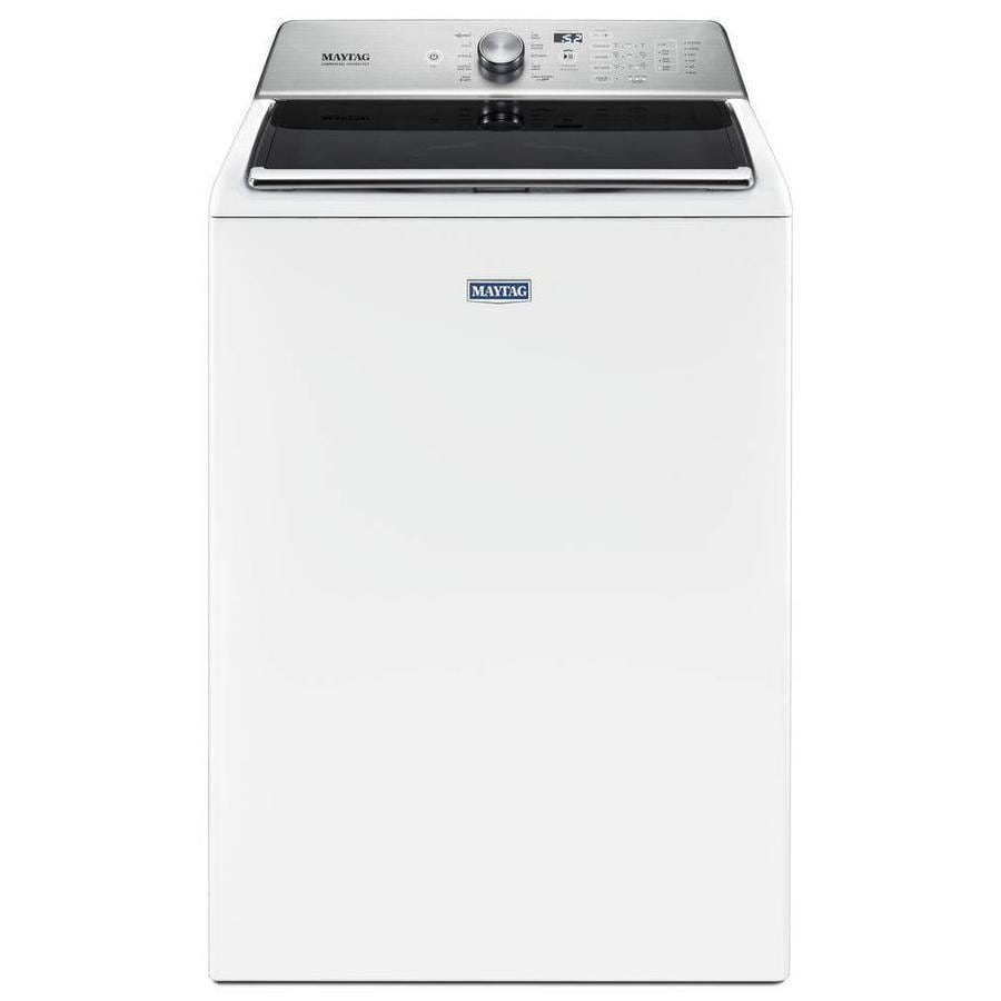 Maytag 5.2cu ft High Efficiency TopLoad Washer (White) in the Top