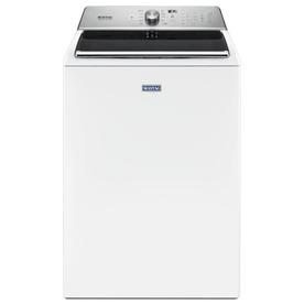 Maytag 5.2-cu ft High-Efficiency Top-Load Washer with Agitator (White)