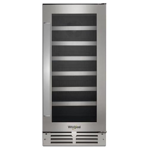 whirlpool built in wine cooler