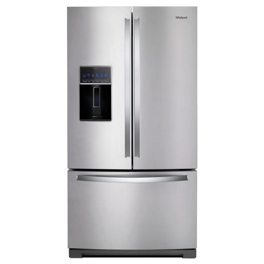 Whirlpool 26.8cu ft French Door Refrigerator with Dual Ice Maker (FingerprintResistant