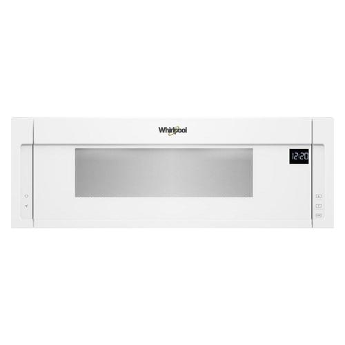 Whirlpool 1.1-cu ft Low Profile Over-the-Range Microwave - White in the