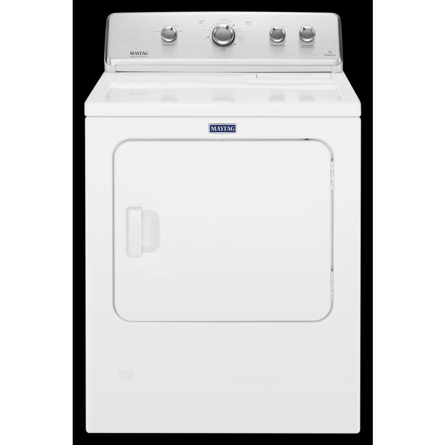 maytag 7.0-cu ft gas dryer (white) at lowes