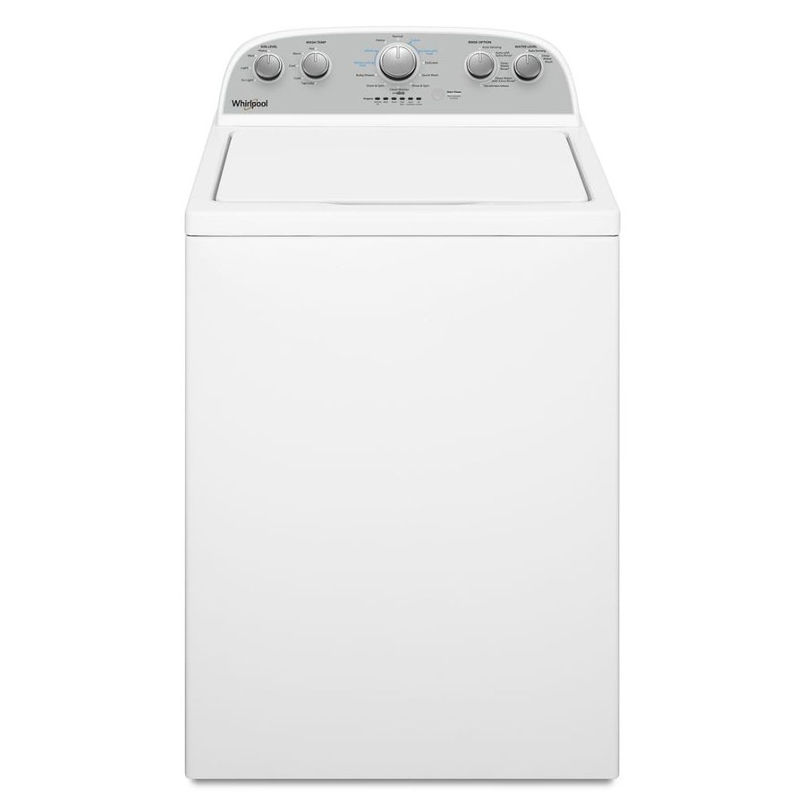 Whirlpool Washer With Agitator >> Whirlpool 3 8 Cu Ft High Efficiency Top Load Washer White At Lowes Com Whirlpool Washer With Agitator >> Whirlpool 3 8 Cu Ft High Efficiency Top Load Washer White At Lowes Com