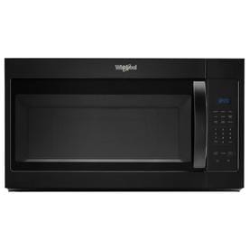 Whirlpool Over The Range Microwaves At Lowes Whirlpool 1 7 Cu Ft Over The Range Microwave Black Common