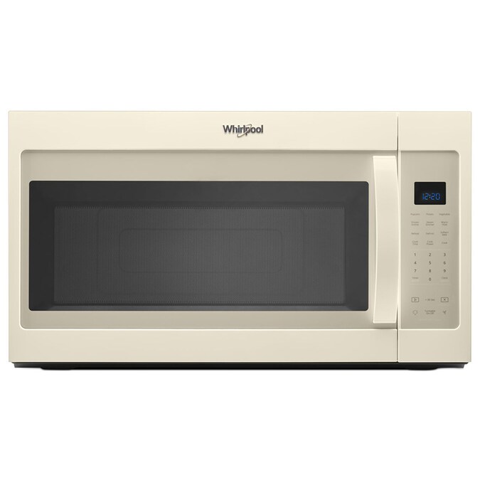 Whirlpool 1.9cu ft OvertheRange Microwave with Sensor Cooking Biscuit in the OvertheRange
