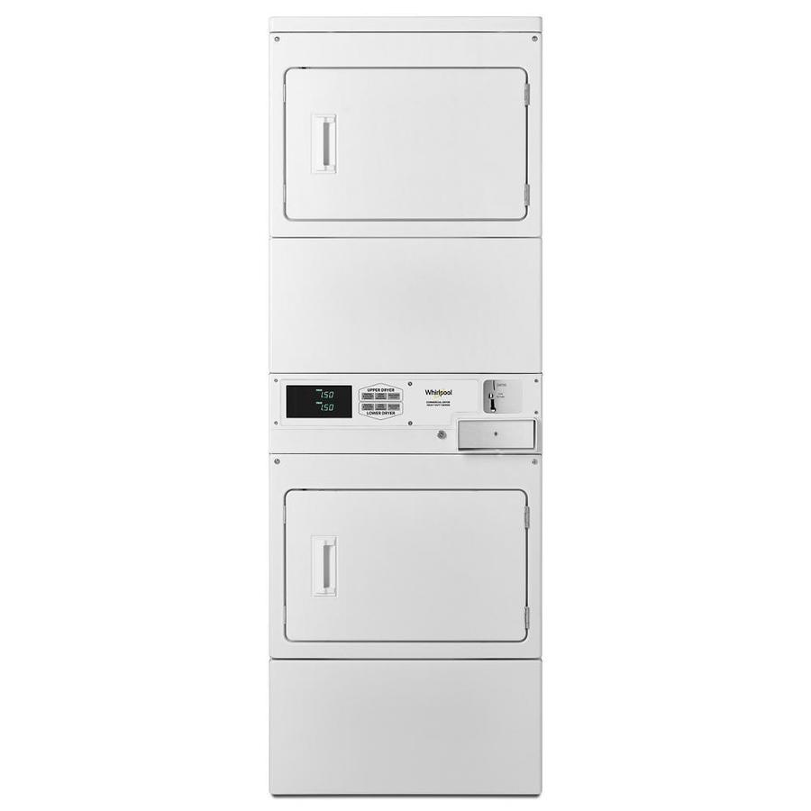 Whirlpool 7.4cu ft CoinOperated Gas Commercial Dryer (White) in the