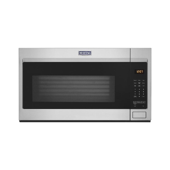 Maytag 1.9cu ft OvertheRange Microwave with Stainless Steel Cavity Fingerprint Resistant