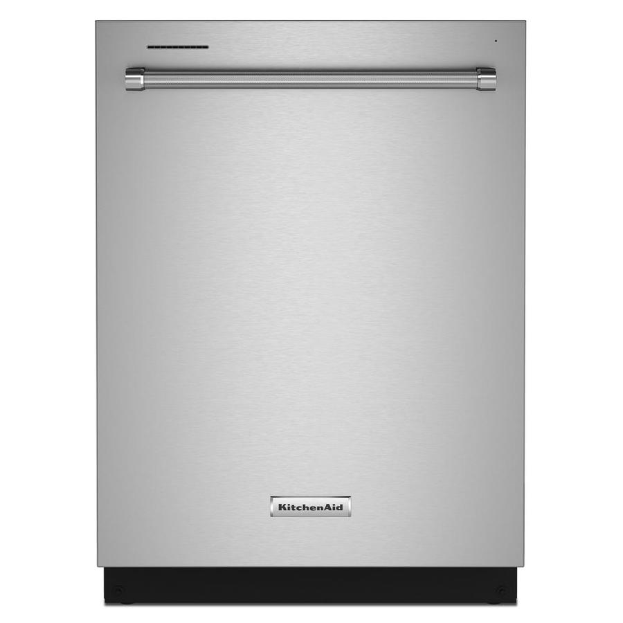 small stainless steel dishwasher