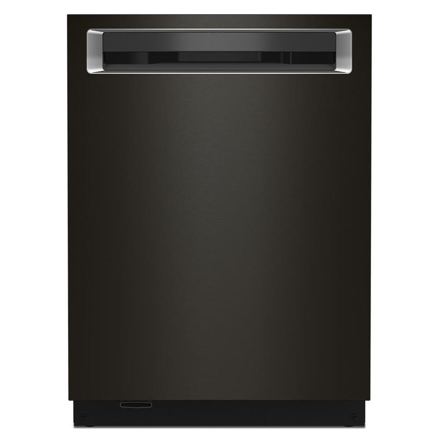 KitchenAid Black stainless steel BuiltIn Dishwashers at