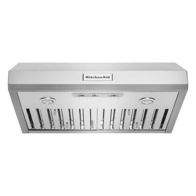 Kitchenaid 30 In Ducted Stainless Steel Undercabinet Range Hood Kitchenaid 30 In Ducted Stainless Steel
