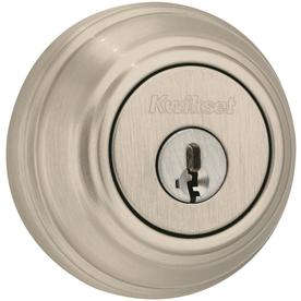 UPC 883351025416 product image for Kwikset 980 Series Satin Nickel Double-Cylinder Deadbolt with Smartkey | upcitemdb.com