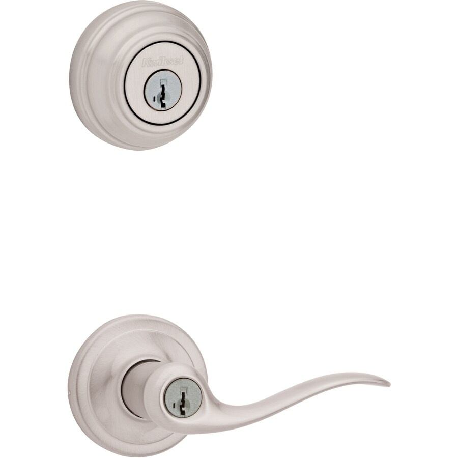 Kwikset Tustin Satin Nickel Smartkey Single Cylinder