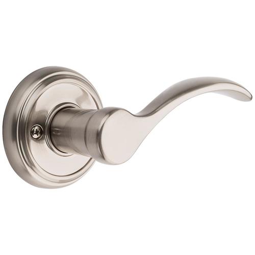 Baldwin Tobin Satin Nickel Right Handed Dummy Door Handle At Lowes Com