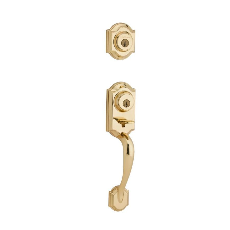 Kwikset Signature Montara Polished Brass Smartkey Double Cylinder