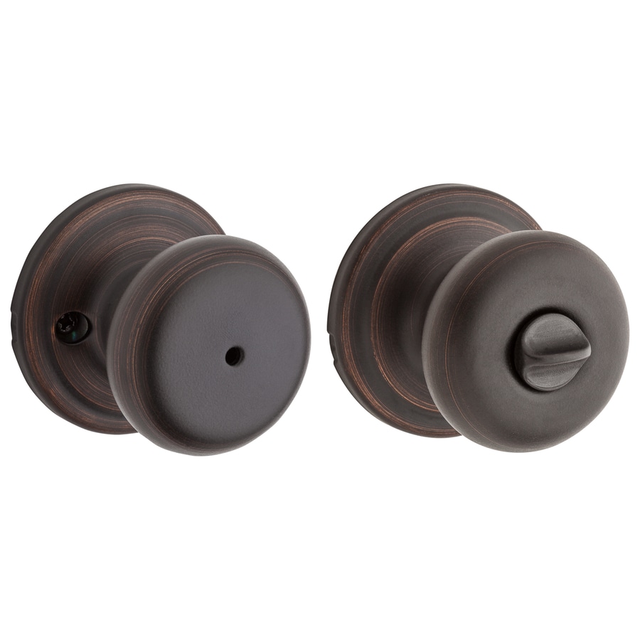 Juno Venetian Bronze Privacy Door Knob Single Pack