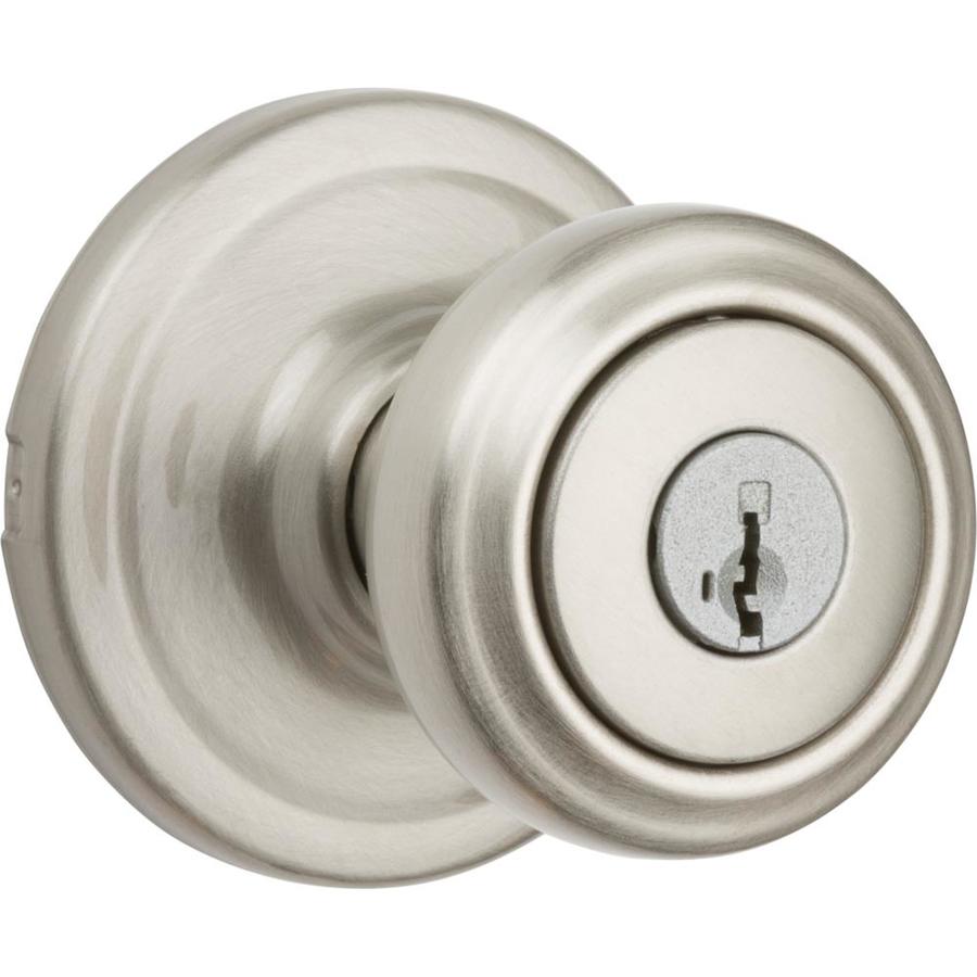 Kwikset Kwikset Signatures Cameron Satin Nickel Smartkey Keyed Entry ...