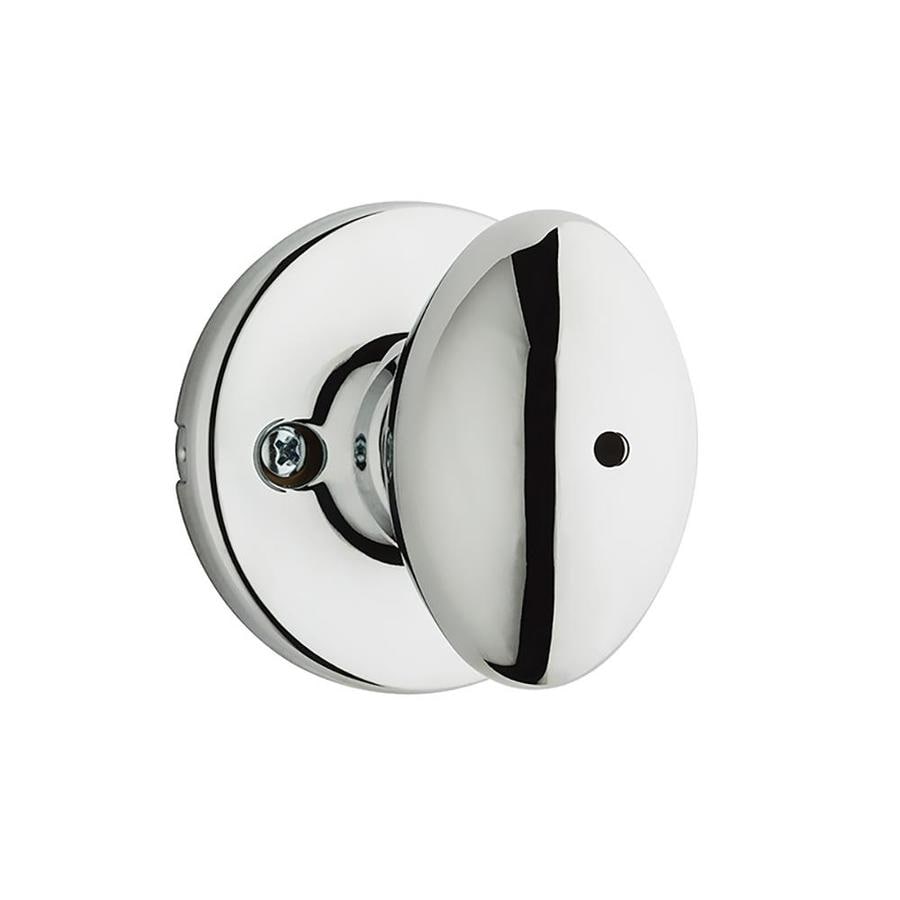 Kwikset Aliso Polished Chrome Privacy Door Knob Single Pack at