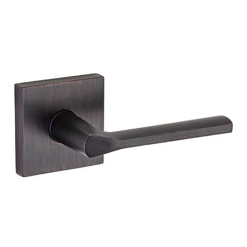 Kwikset Signature Lisbon Bronze Reversible Passage Door Handle