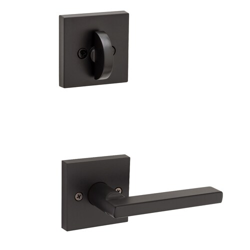 Kwikset Kwikset Signatures Juno Venetian Bronze Privacy Door Knob In The Door Knobs Department At Lowes Com