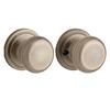 Kwikset Hancock Antique Brass Passage Door Knob Single Pack At Lowes.com