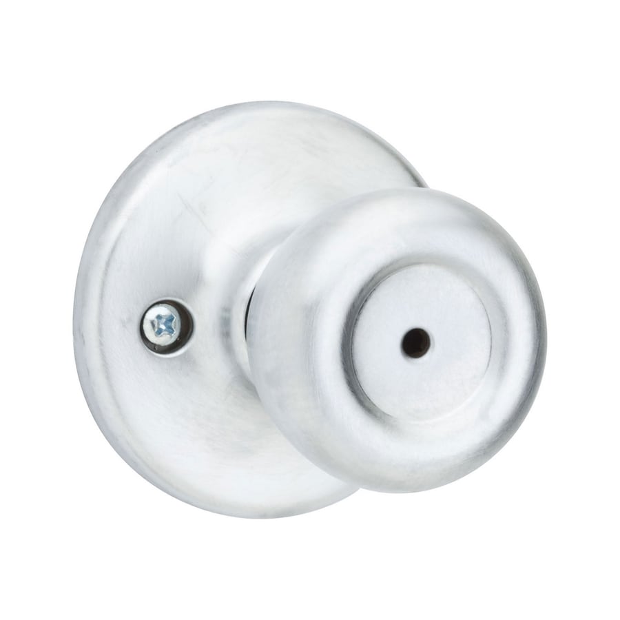 Mobile Home Satin Chrome Privacy Door Knob Single Pack