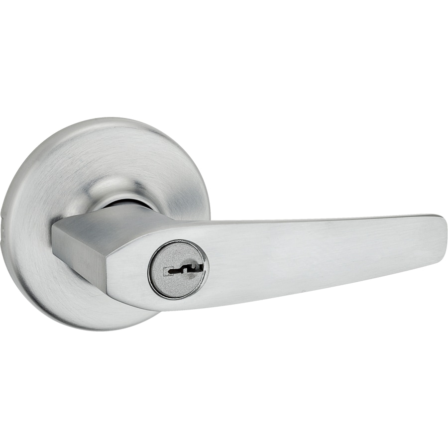 Balboa Satin Chrome Universal Keyed Entry Door Handle