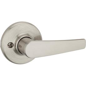 Kwikset 488DL-15V1 Delta Dummy Door Lever in Satin Nickel