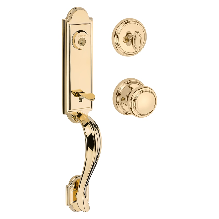 Baldwin Avendale Lifetime Polished Brass Smartkey Single Cylinder
