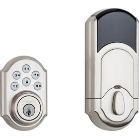 Kwikset 99100 078 Smartcode 910 Z Wave Plus Deadbolt Satin Nickel