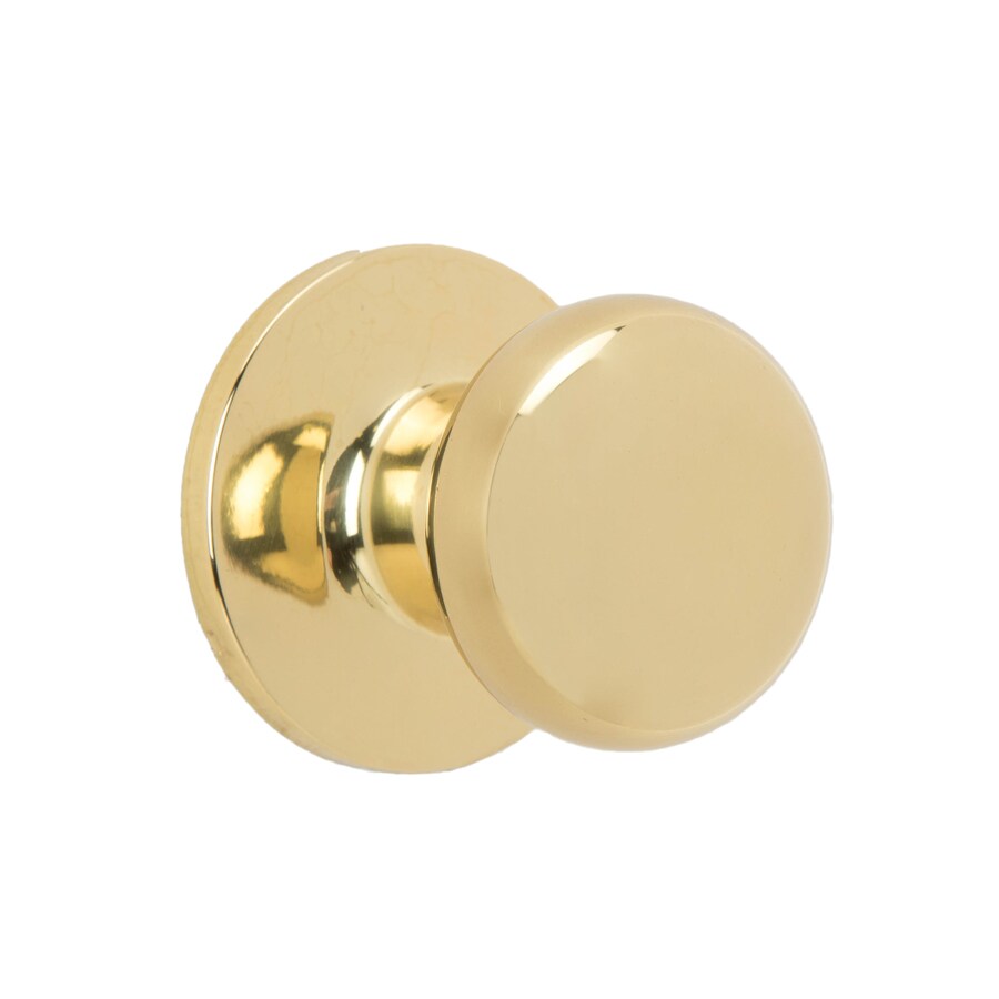 Gatehouse Baron Polished Brass Passage Door Knob At Lowes Com   883351617017 