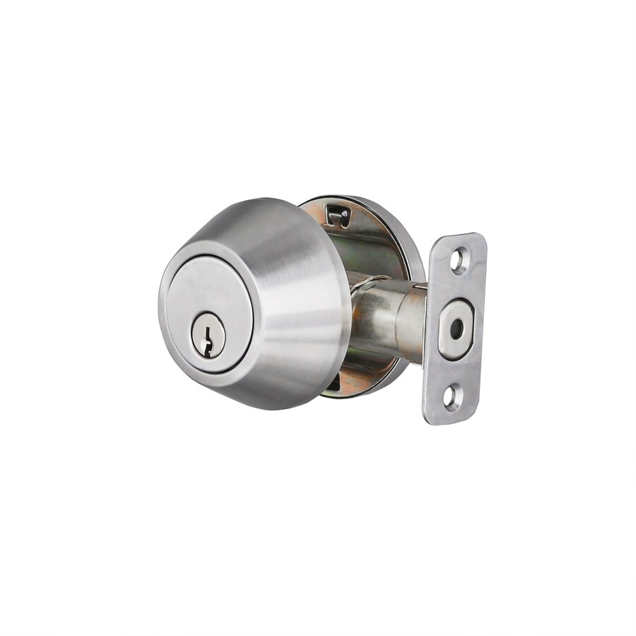 ReliaBilt RB SS DEADBOLT SGL at Lowes.com