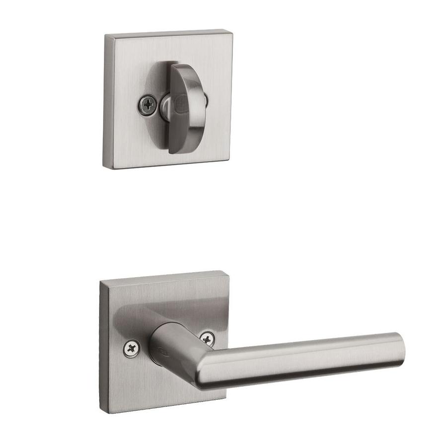 Kwikset Signature Milan X Round Rose Satin Nickel Single Cylinder