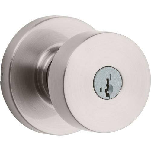 Kwikset Kwikset Signatures Pismo Satin Nickel Smartkey Keyed Entry Door ...