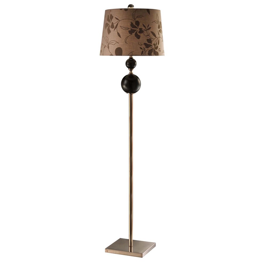 Absolute Decor 62 Dark Amber Glass With Copper Accents Floor Absolute Decor 62 Dark Amber Glass With Copper Accents Floor Lamp Shade