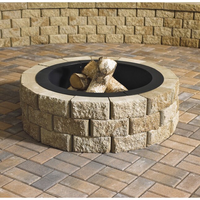 Concrete Retaining Wall Block, Can I Use Retaining Wall Blocks For A Fire Pit