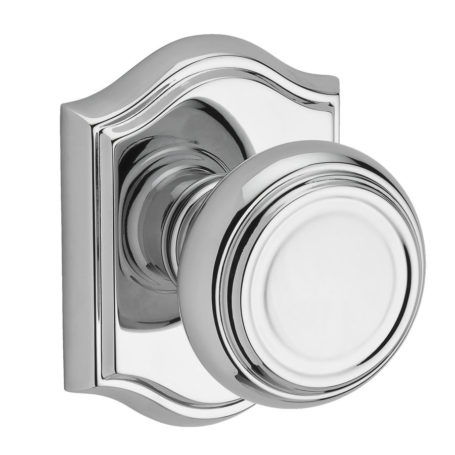 BALDWIN Reserve Polished Chrome Dummy Door Knob at