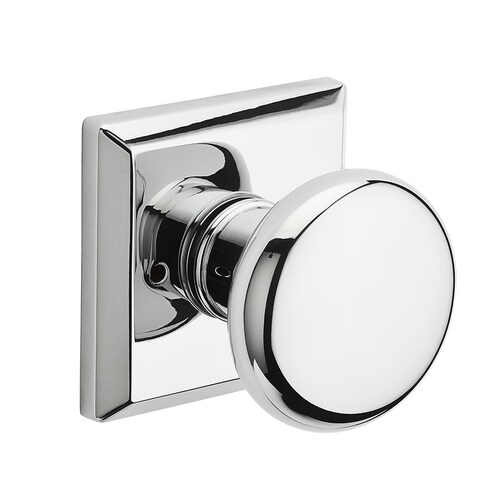 Baldwin Reserve Round Polished Chrome Privacy Door Knob In The Door Knobs Department At 2687