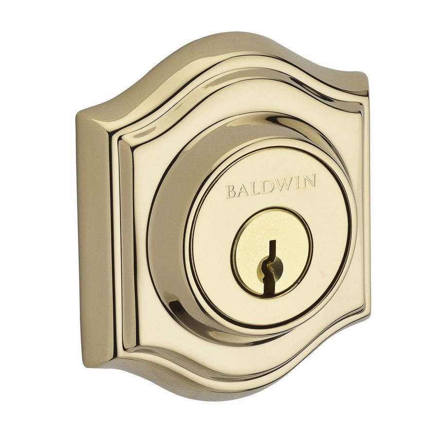 BALDWIN Lifetime Polished Brass DoubleCylinder Deadbolt at