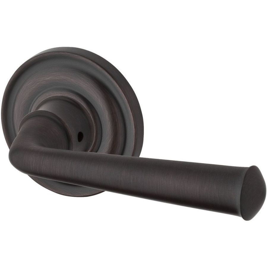 BALDWIN Reserve Federal Venetian Bronze Reversible Privacy Door Handle