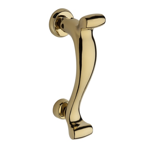 Baldwin 6 3 10 In Polished Brass Door Knocker At Lowes Com