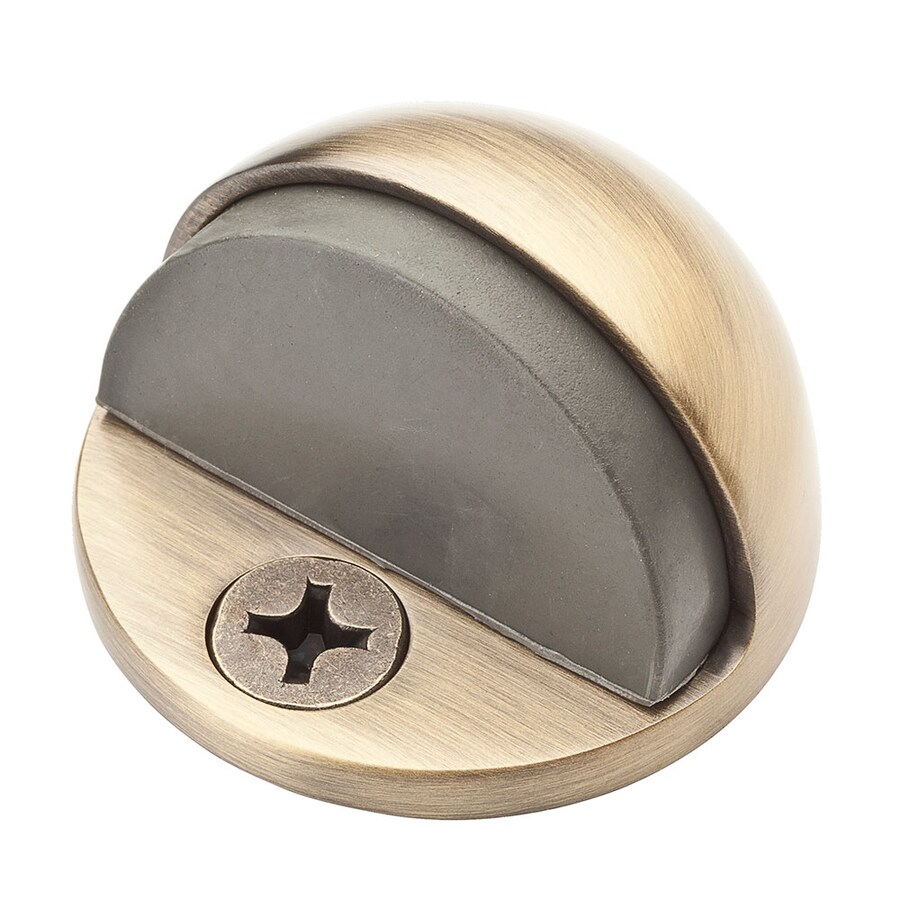 Baldwin 1 1 10 In Antique Brass Dome Bumper At Lowes Com