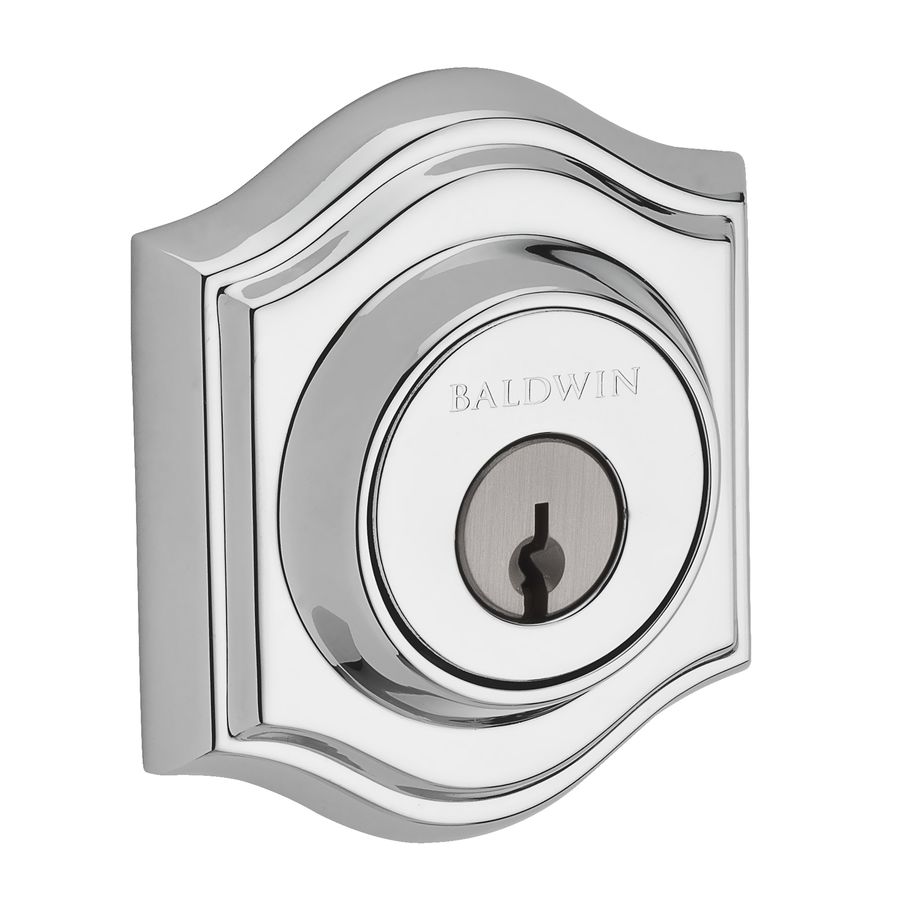 BALDWIN Polished Chrome DoubleCylinder Deadbolt at
