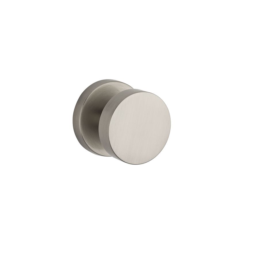 BALDWIN Reserve Contemporary Satin Nickel Dummy Door Knob Single Pack