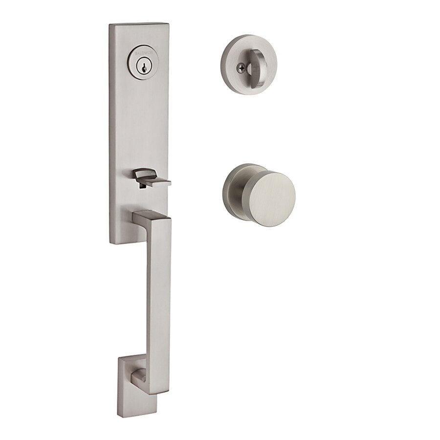 Baldwin Reserve Seattle X Contemporary Knob Satin Nickel Single