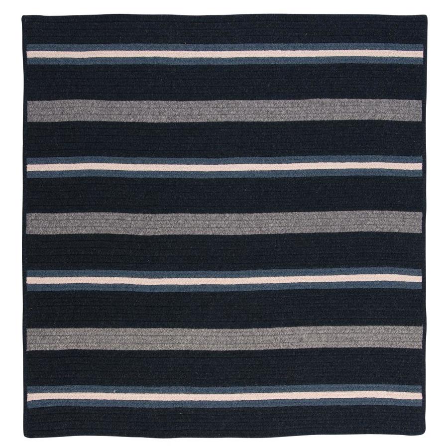 Colonial Mills Salisbury Navy Square Indoor Handcrafted Mid Century Colonial Mills Salisbury Navy Square Indoor Handcrafted Mid Century Modern Area Rug Common 10 X Actual Ft W L
