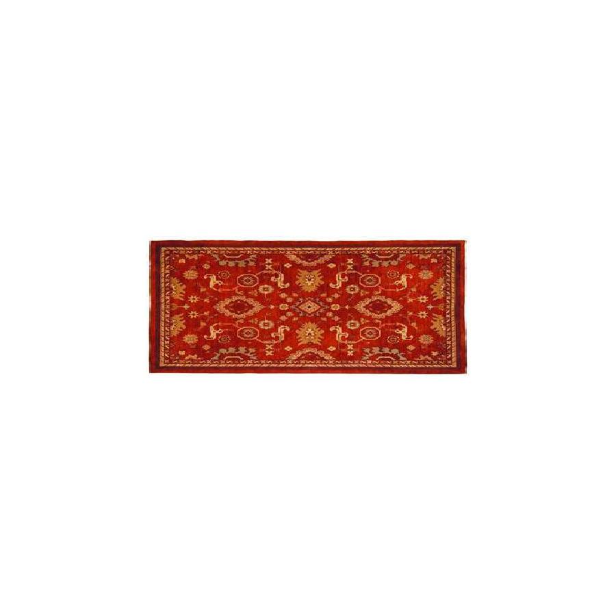 allen + roth 65651 2-ft 3-in x 7-ft 6-in Red Marinella Forbiden Area Rug