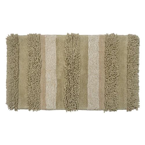 allen + roth 34in x 20in Sand Cotton Bath Rug in the Bathroom Rugs