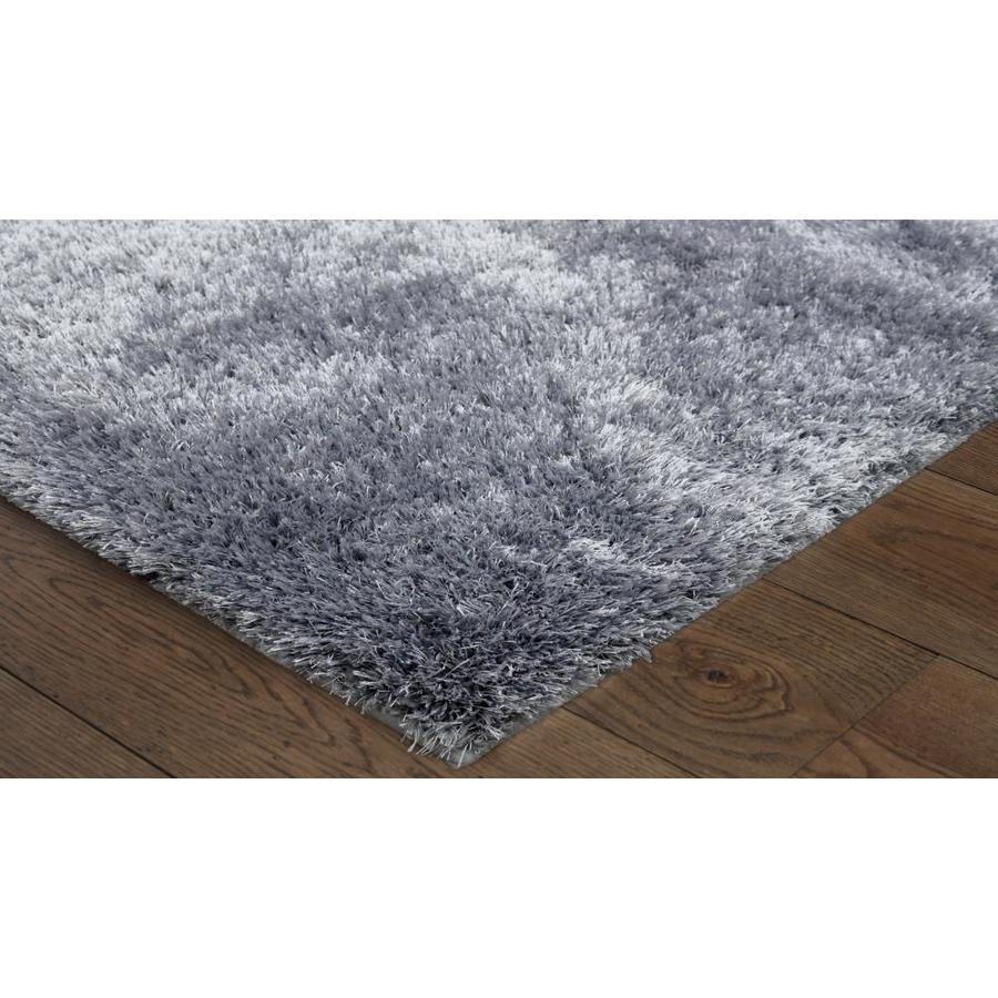Gray Rectangular Indoor Machine-Made Throw Rug (Common: 3 x 5; Actual ...