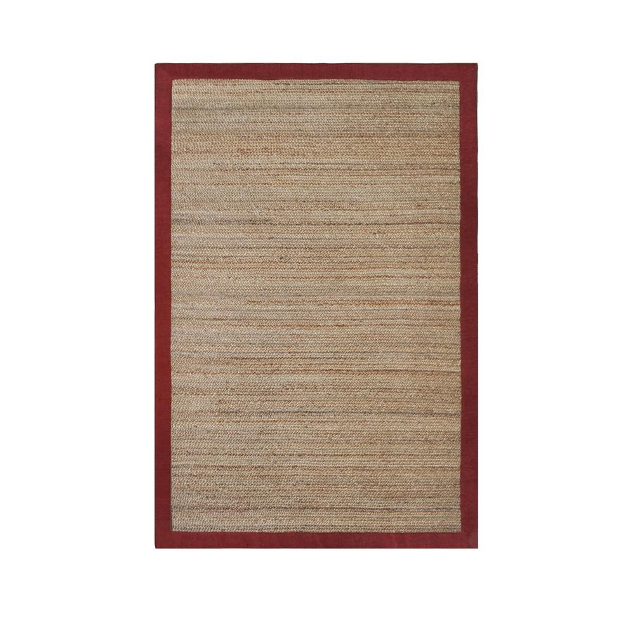 allen + roth Witham Red Rectangular Indoor Braided Area Rug 9